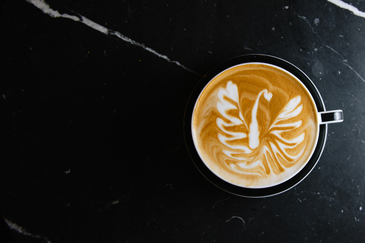 Swan Latte Art At 24 Ninth Ave